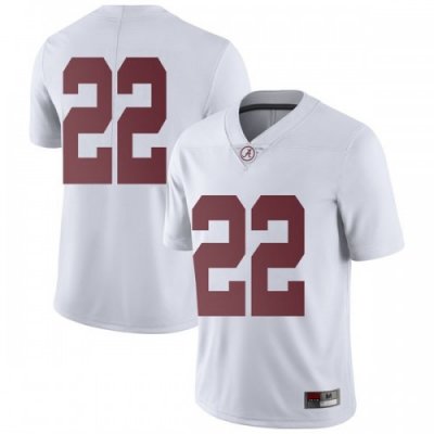 Men's Alabama Crimson Tide #22 Najee Harris White Limited NCAA College Football Jersey 2403VUPZ6